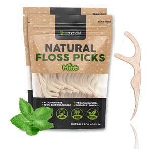 Biodegradable Floss Picks - Mint
