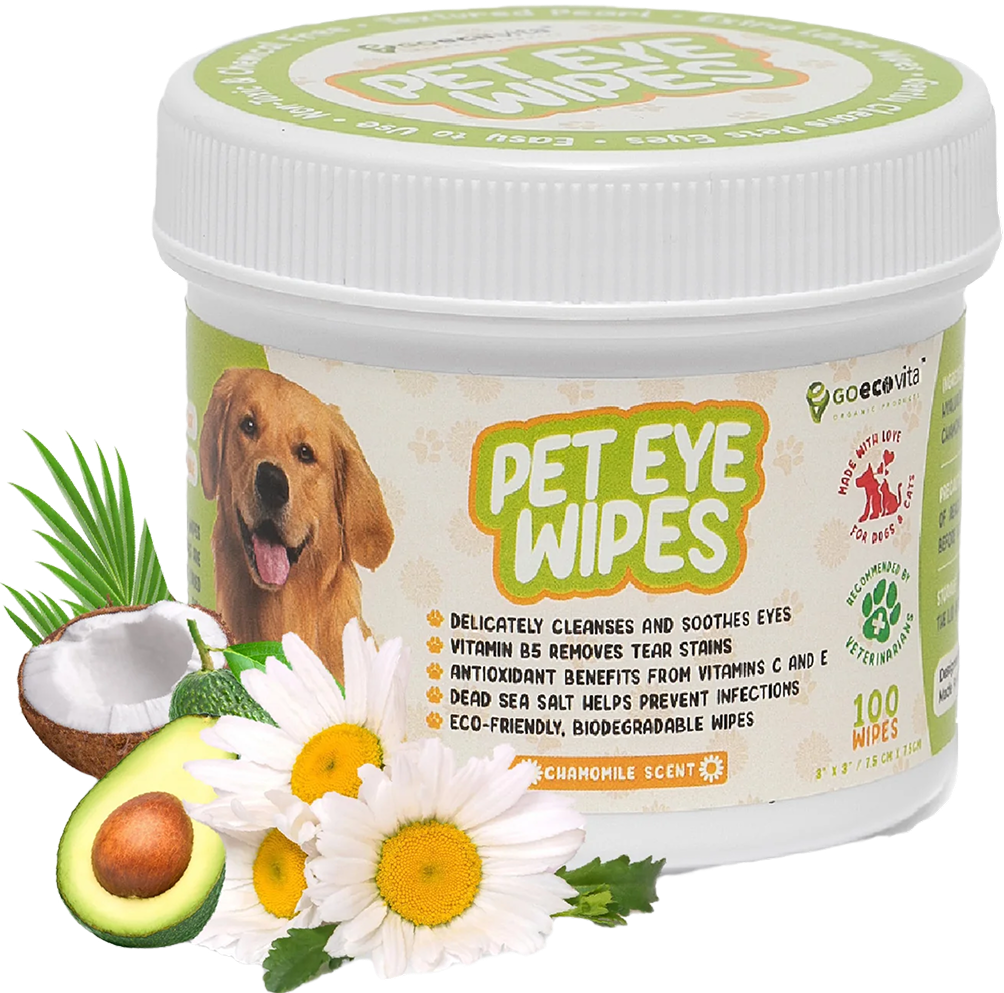 Pet Eye Wipes for Dogs & Cats