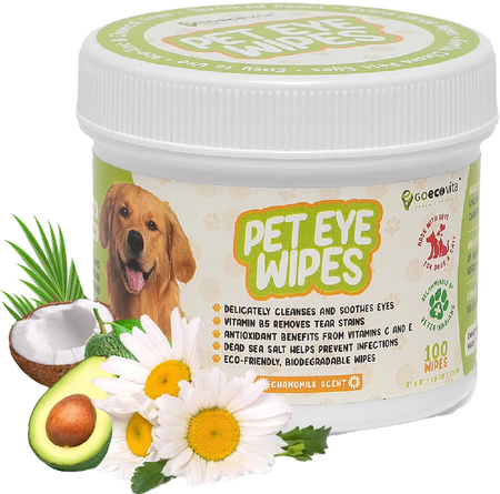 Pet Eye Wipes for Dogs & Cats
