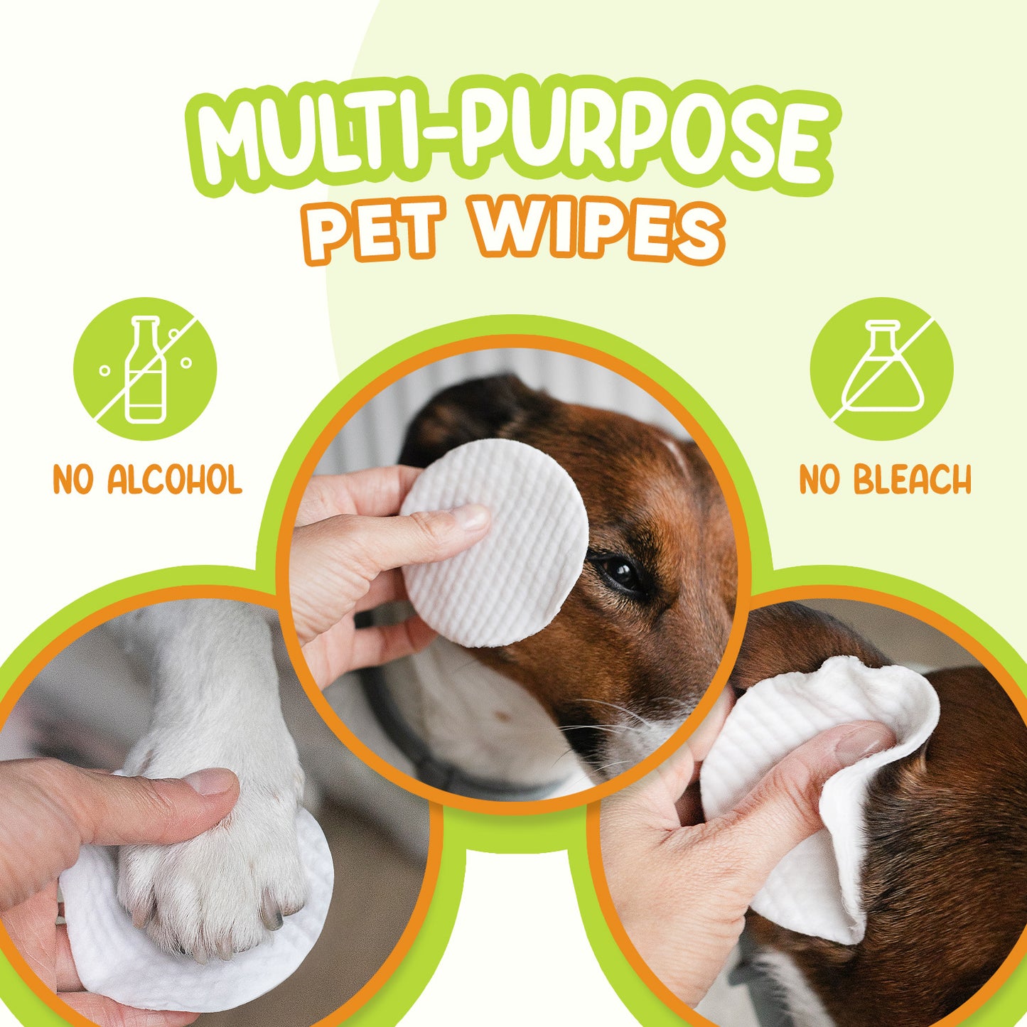 Pet Eye Wipes for Dogs & Cats